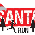 Santa Fun Run In Dartington Village