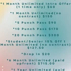 Spring Into Barre Monday's at Lake Country Studio