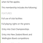 Khandallah Bowling Club