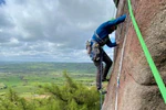 Climbing and Abseiling Session with Peak Climbing School