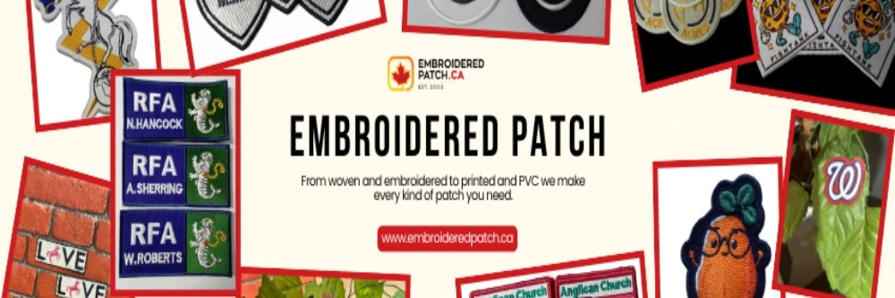 Personalized Embroidered Patches CA