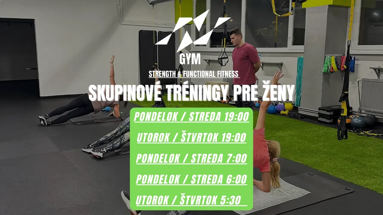Skupinové tréningy pre ženy / N-gym