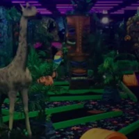 Jungle Golf - Glow In The Dark Minigolf