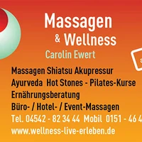 Wellness Live erleben - Massagen & Pilates