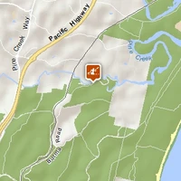 Pine Creek paddle route