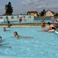 Summer swimming pool