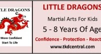 Little Dragons Self Defence for kids