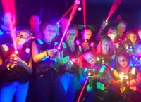Bowling stadium - Laser game - Virtual reality