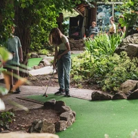 Forgotten garden crazy golf