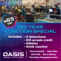 The Oasis - Arcade, Mini Golf, Virtual Reality & Bar/Caf