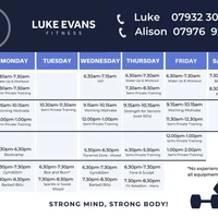 Luke Evans Fitness
