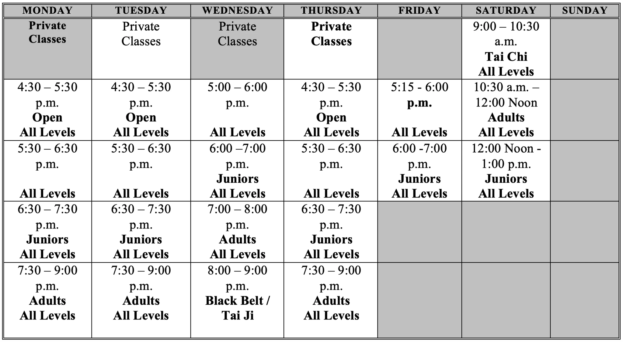 Dynamic Martial Arts