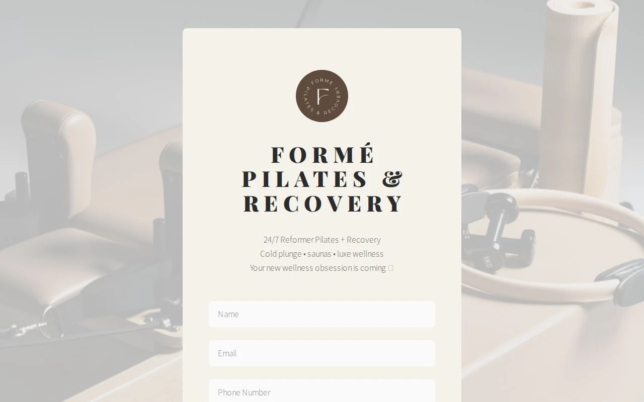 Formé Pilates & Recovery