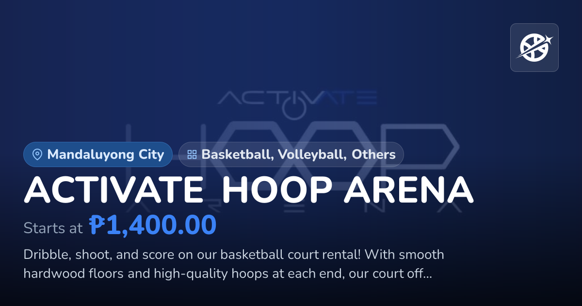 Activate Hoop Arena
