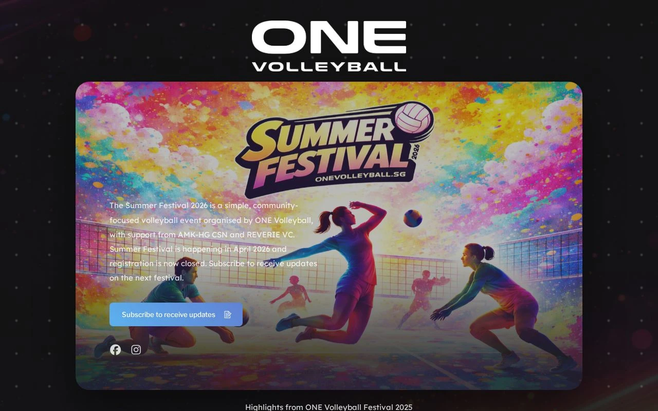 ONE Volleyball Academy