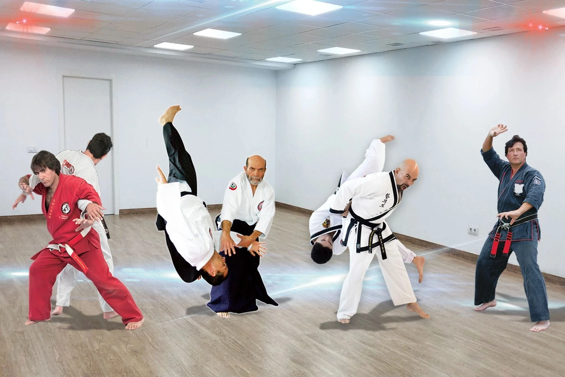 Dojo Yuuwa: Aikido, Jukoshin Ryu Jiu Jitsu Tradicional, Han Mu Do, Jeff Speakman’s Kenpo Karate