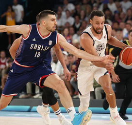 Steph Curry Steers Team USA to Win Over Serbia