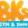 BK's Gym & Swim logo