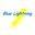 Blue Lightning Junior Orienteering logo