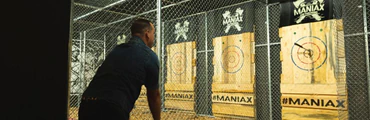 Valentines Day Axe Throwing at MANIAX