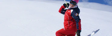 Cours de ski collectifs débutant pour enfants de 3 à 5 ans