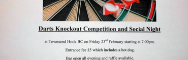 Darts Knockout Competition