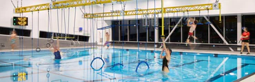 NinjaCross at the Canfor Leisure Pool Aquafit