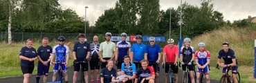 Local Amateur Cycling Race