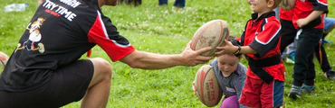 Try Time Kids Rugby in Kneller Gardens