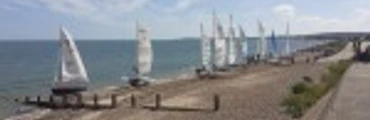 Seasalter Sailing Club Dinghy sailors enjoying annual regatta