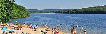 Base nautique au Lac des Vieilles Forges