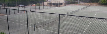 Stirling Tennis Club Court Renovations nearing completion