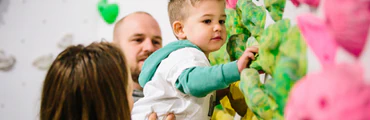 Rock Tots and Rock Kids climbing classes
