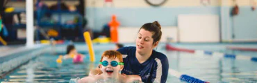 Swimming classes at Godolphin School, Salisbury