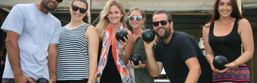 Barefoot Bowling at Brunswick Bowling Club
