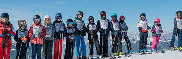 Cours de ski alpin pour enfants à Saint-Gervais