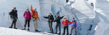 Tasman Glacier Snowshoeing