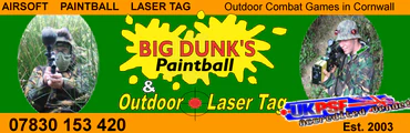 Big Dunk's Paintballing in Cornwall