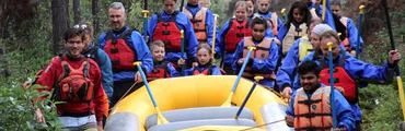 #1 Athabasca Mile 5 Family Rafting Tour