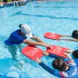 Aqua aerobics at the Aquatic Centre