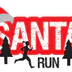 Santa Fun Run In Dartington Village