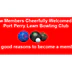 Port Perry Lawn Bowling Club