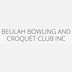 Beulah Bowling and Croquet Club Inc.