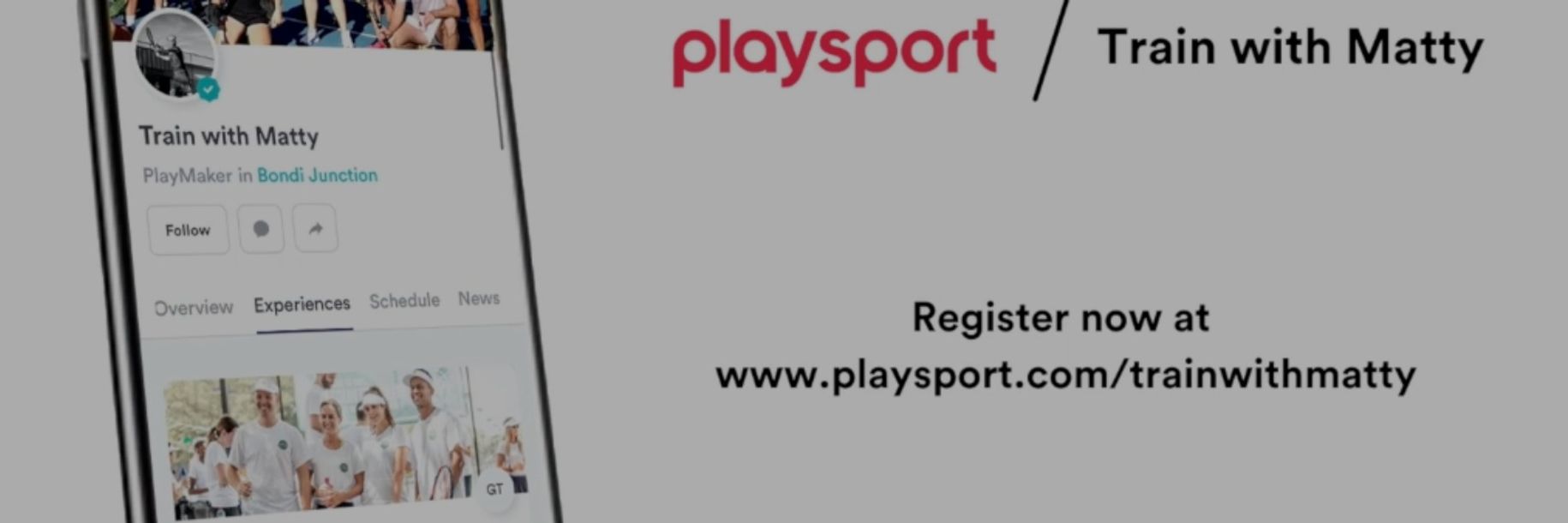 'Train with Matty' sold out their first-ever tennis programs in Bondi, we wanted to find out why!