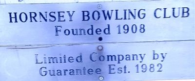 Hornsey Bowling Club Hornsey Bowling Club