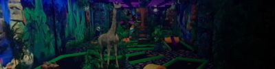 Jungle Golf - Glow In The Dark Minigolf