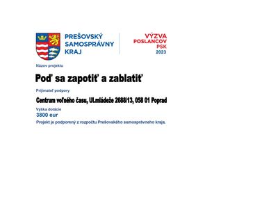 Ľadová plocha - Športový areál ul. Mládeže