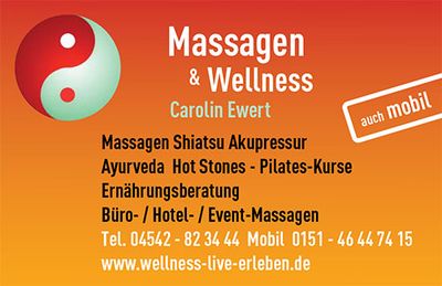 Wellness Live erleben - Massagen & Pilates