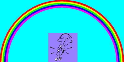 Regenbogentandem