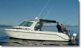 Fish Taupo aboard Stratus